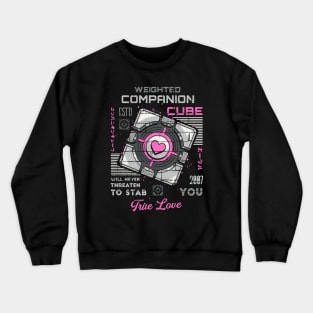 Companion Cube Crewneck Sweatshirt